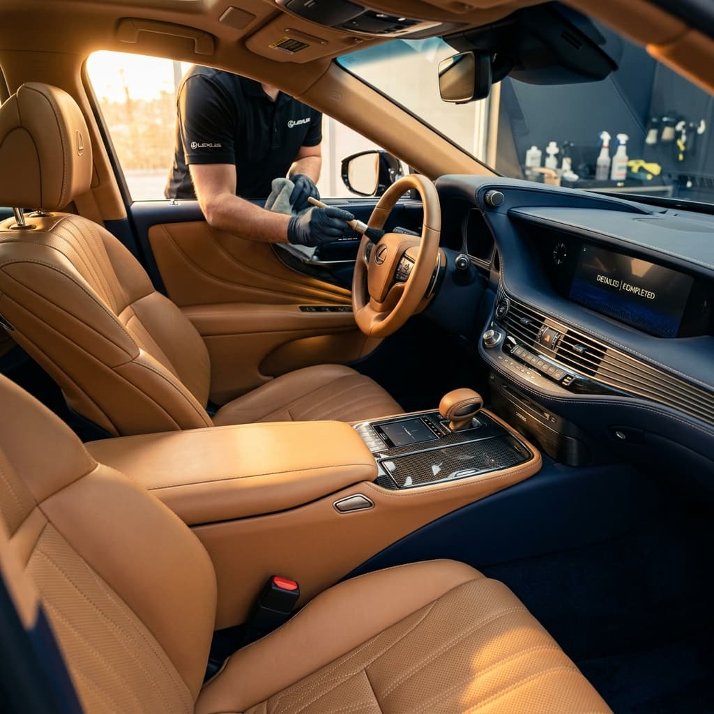 Interior Car Detailing in Brickell