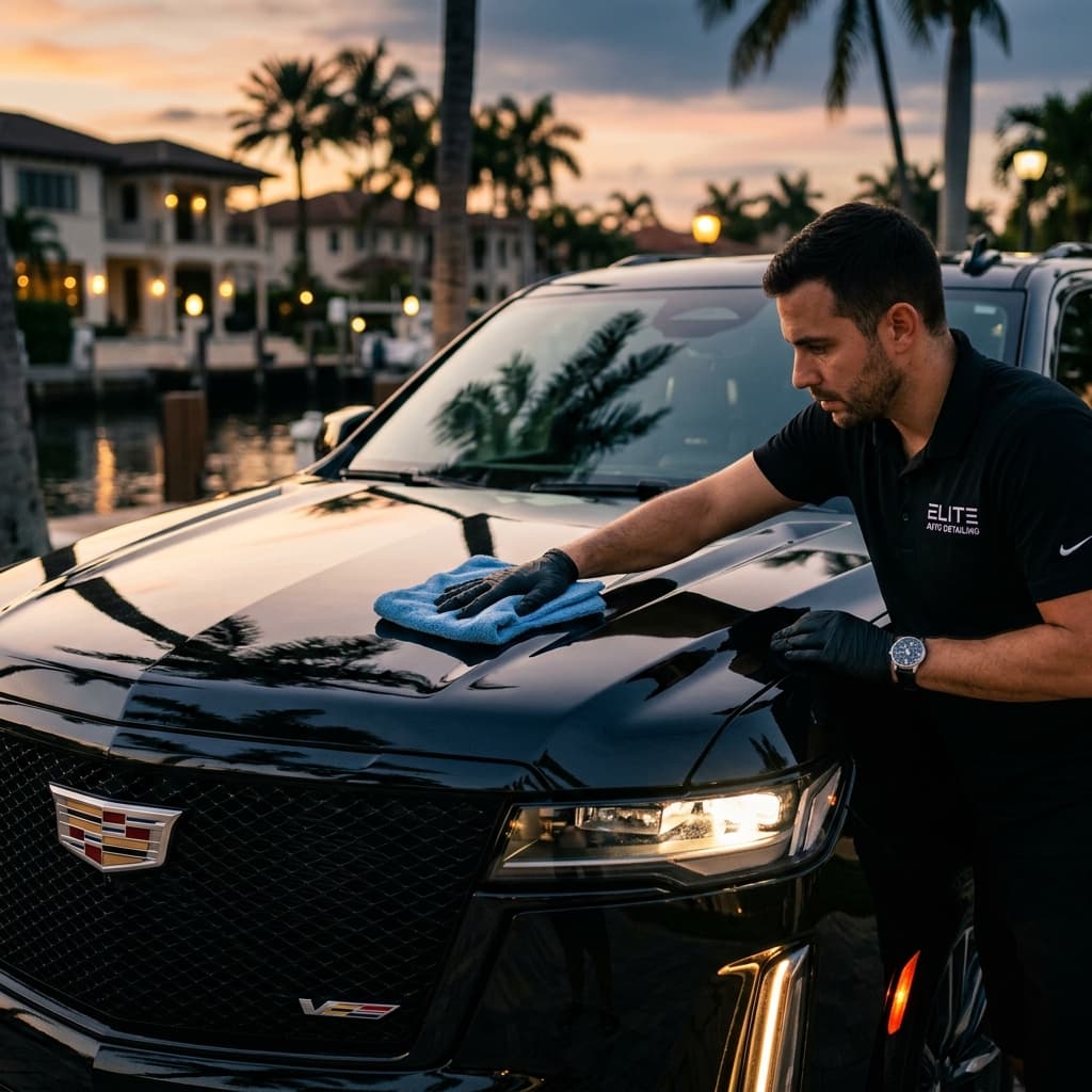Mobile Car Detailing in Miami